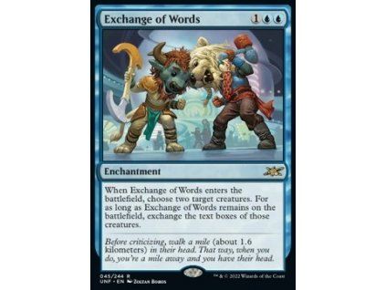 Exchange of Words
