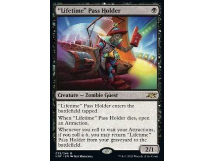 "Lifetime" Pass Holder