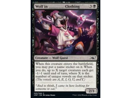 Wolf in ________ Clothing