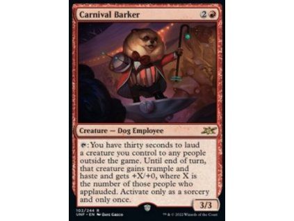 Carnival Barker