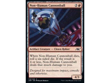 Non-Human Cannonball