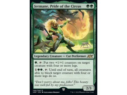 Jermane, Pride of the Circus
