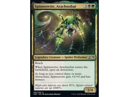 Spinnerette, Arachnobat
