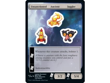 Sticker - Unsanctioned Ancient Juggler Token