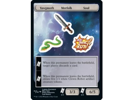 Sticker - Yawgmoth Merfolk Soul Token