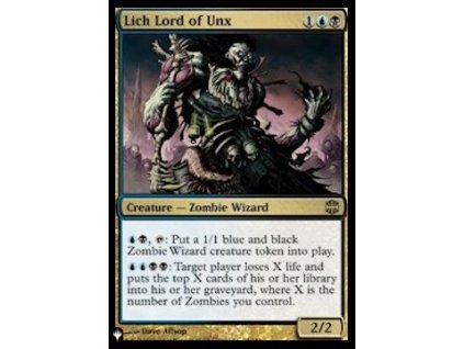 Lich Lord of Unx