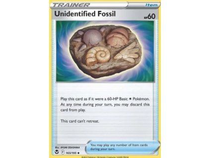 Unidentified Fossil
