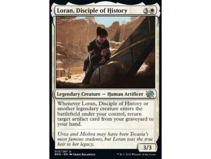 Loran, Disciple of History