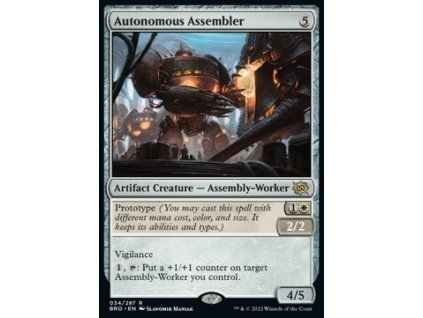 Autonomous Assembler