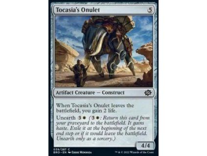 Tocasia's Onulet
