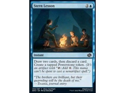 Stern Lesson