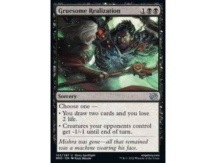 Gruesome Realization