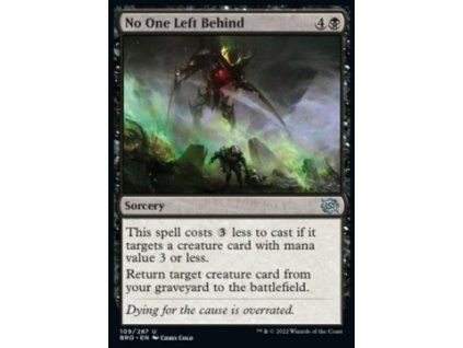 No One Left Behind