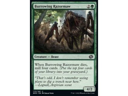 Burrowing Razormaw
