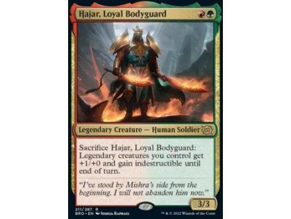 Hajar, Loyal Bodyguard