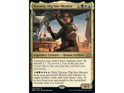 Tocasia, Dig Site Mentor
