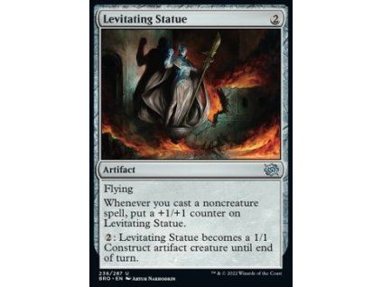 Levitating Statue