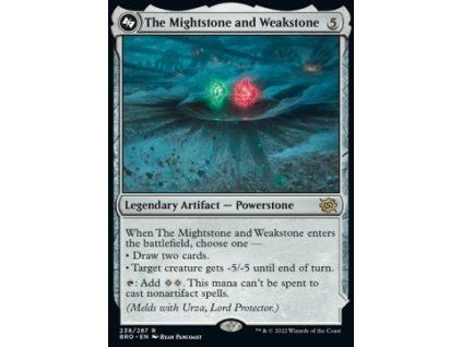 The Mightstone and Weakstone // Urza, Planeswalker