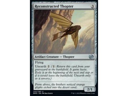 Reconstructed Thopter