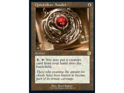Quicksilver Amulet