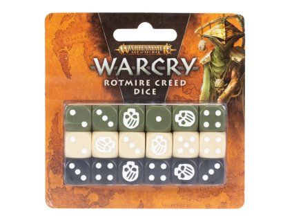 Warcry — Rotmire Creed Dice Set