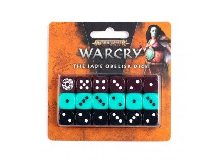 Warcry — The Jade Obelisk Dice Set