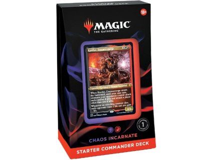 Evergreen Starter Commander Deck 2022 - Chaos Incarnate