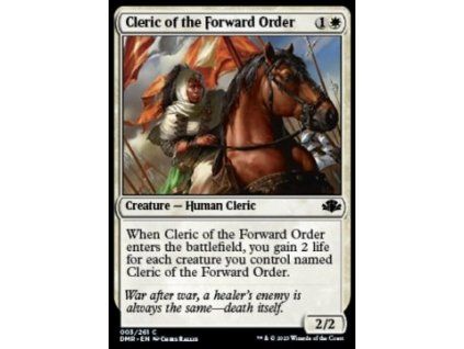 Cleric of the Forward Order