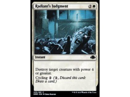 Radiant's Judgment