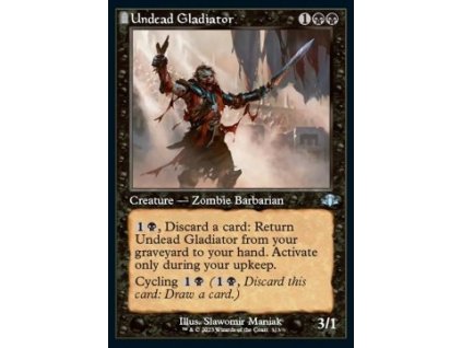 Undead Gladiator - retro