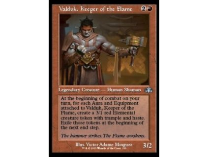 Valduk, Keeper of the Flame - retro