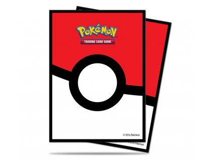 Obaly na karty Pokémon — Poké Ball (65 kusů)