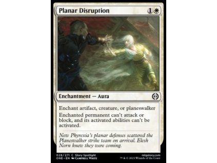 Planar Disruption