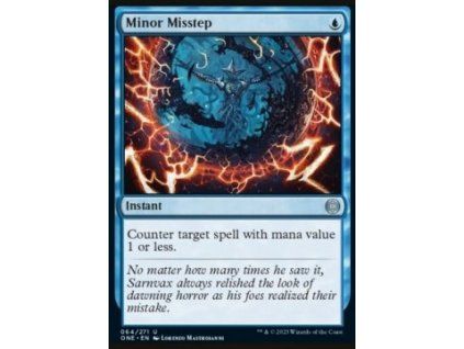 Minor Misstep
