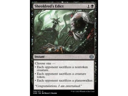 Sheoldred's Edict