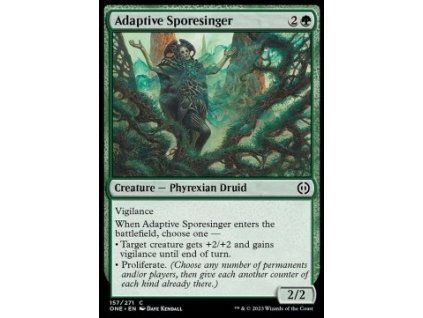 Adaptive Sporesinger