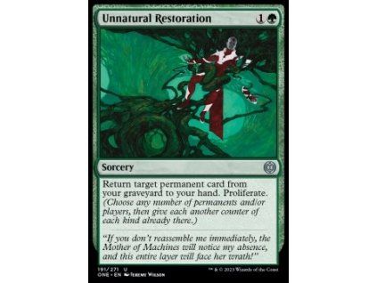 Unnatural Restoration