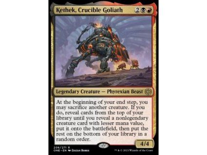 Kethek, Crucible Goliath