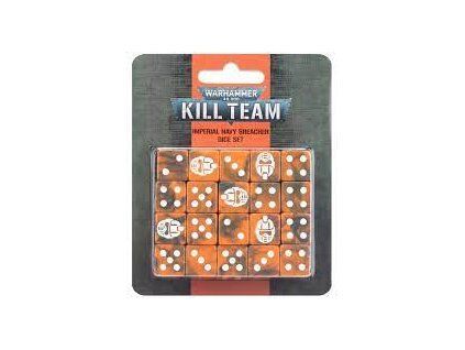Warhammer 40,000 — Imperial Navy Breachers Kill Team Dice Set