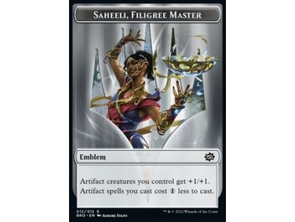 Saheeli, FIligree Master Emblem