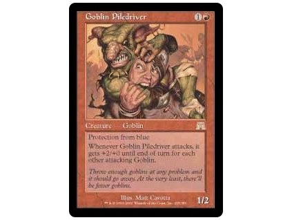 Goblin Piledriver (Foil NE, Stav Near Mint)