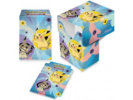Krabička na karty Pokémon - Pikachu a Mimikyu