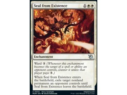 Seal from Existence