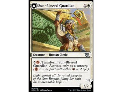 Sun-Blessed Guardian // Furnace-Blessed Conqueror