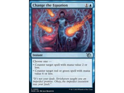 Change the Equation