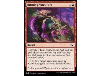 Burning Sun's Fury