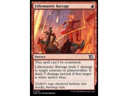 Lithomantic Barrage