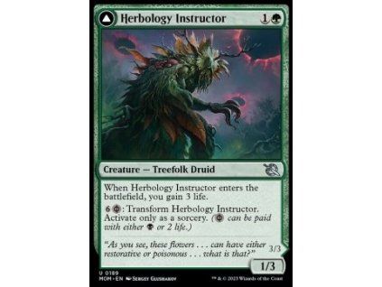 Herbology Instructor // Malady Invoker