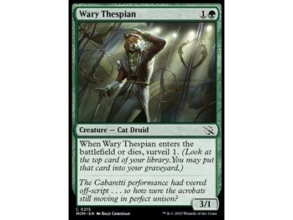 Wary Thespian