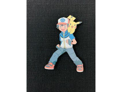 Ash a Pikachu II. - magnetka